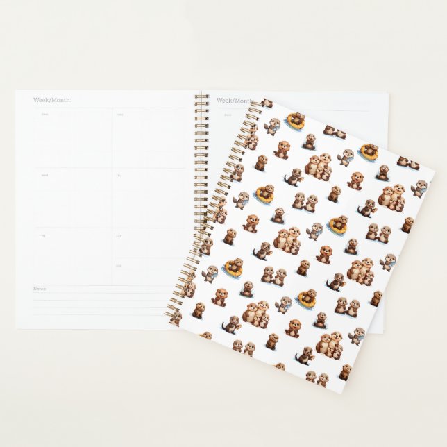 Adorable Otters! Planner (Display)