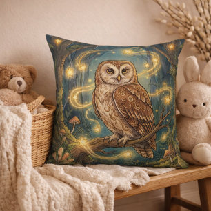 Adorable Owl Forest Animals  Cushion