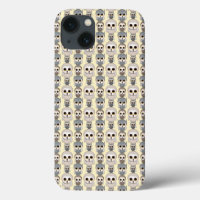 Adorable Owls Pattern on Light Yellow Background