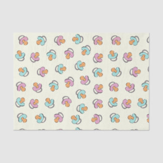 Adorable Pacifier Gender Reveal Baby Shower Tissue Paper