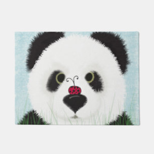 Adorable Panda Bear Doormat
