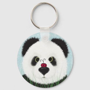 Adorable Panda Bear Key Ring