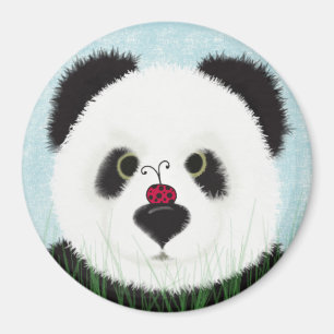 Adorable Panda Bear Magnet