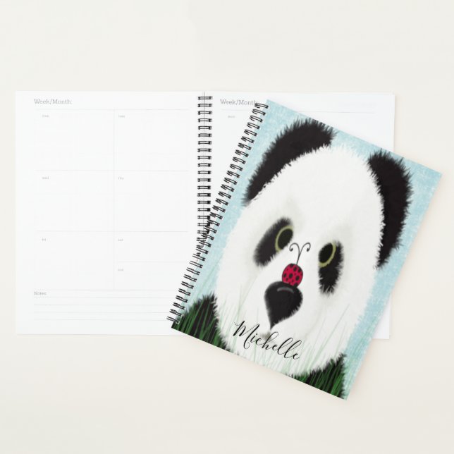 Adorable Panda Bear Planner (Display)