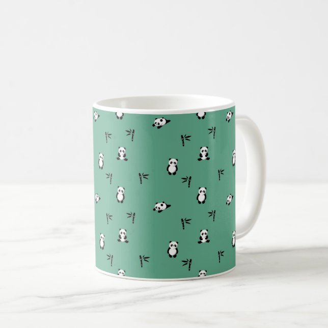 Adorable Panda Coffee Mug (Front Right)