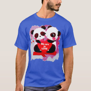 Adorable pandas in love T-Shirt