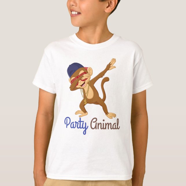 Adorable Party Animal Birthday Tee (Front)
