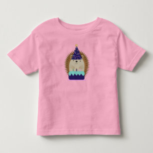 Adorable Party Hedgehog Toddler T-Shirt