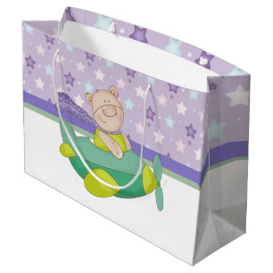 Adorable Pastel Teddy Bear Gift Bag