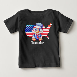 Adorable Patriotic Baby T-Shirt