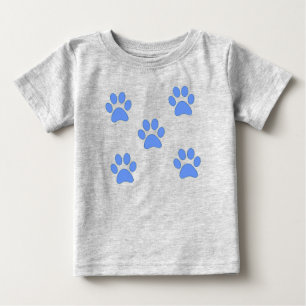 Adorable Paw print Baby T-Shirt