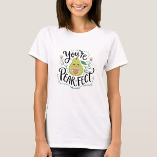 Adorable Pear Graphics for Kawaii Fans T-Shirt