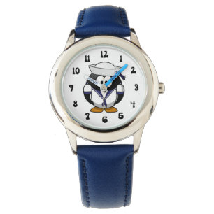 Adorable PENGUIN Kid's Adjustable Wrist Watch