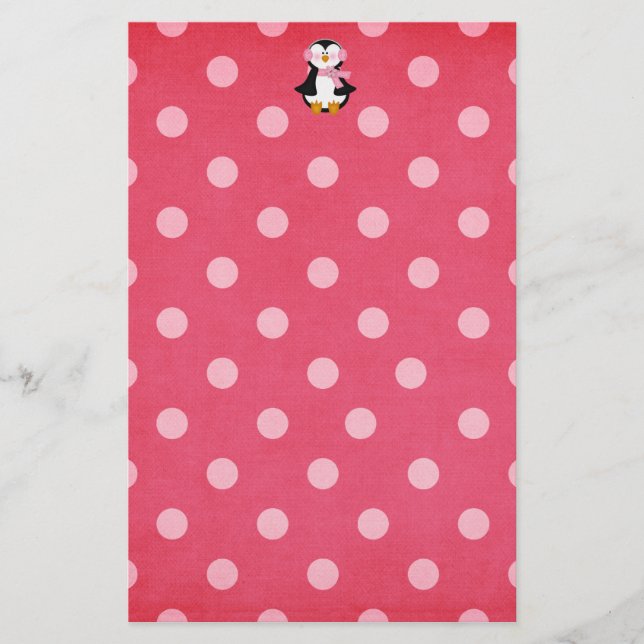 adorable Penguin Stationery (Front)
