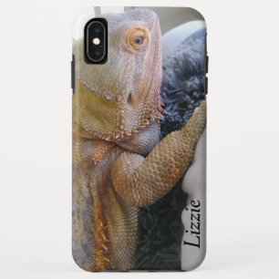 Adorable Personalised Bearded Dragon Print iPhone XS Max Case
