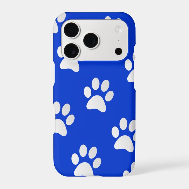 Adorable Pet Paw Print Pattern (Back)