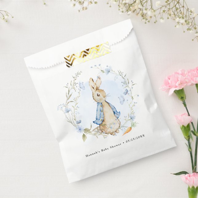 Adorable Peter Rabbit Blue Favour Bag (Sealed)