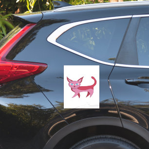 Adorable Pink Cat and Kitten Doodles