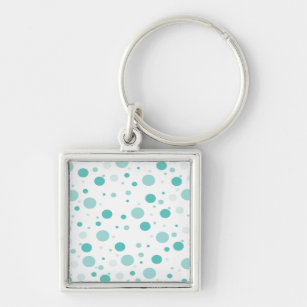 Adorable Polka Dots Pattern Key Ring