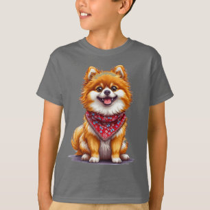 Adorable Pomeranian dog T-Shirt