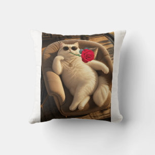 Adorable Poodle Dancing Ballet Poter Cushion