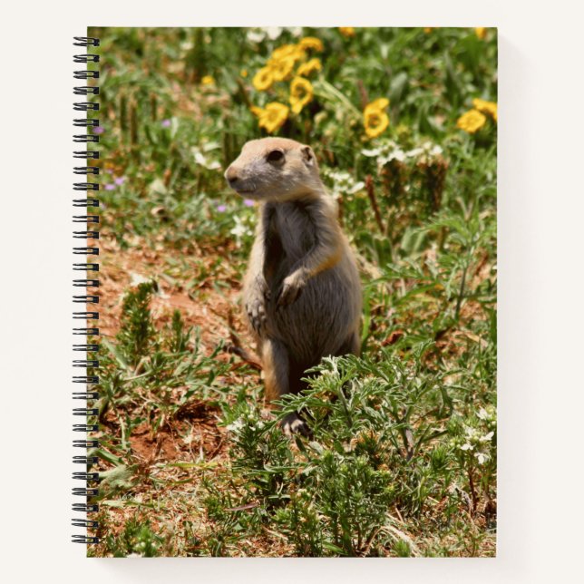 Adorable Prairie Dog Notebook (Front)