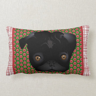 Adorable Pug Home Decor Gifts Lumbar Cushion