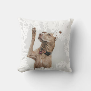 Adorable Puppy Artwork Cushion