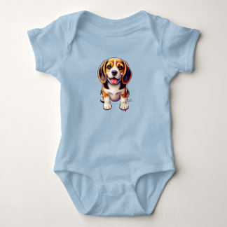 Adorable Puppy Baby  – Cute and Cosy Design  Bodysuit
