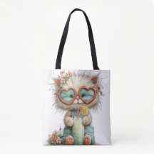 ADORABLE QUIRKY SUMMER THEMED KITTEN