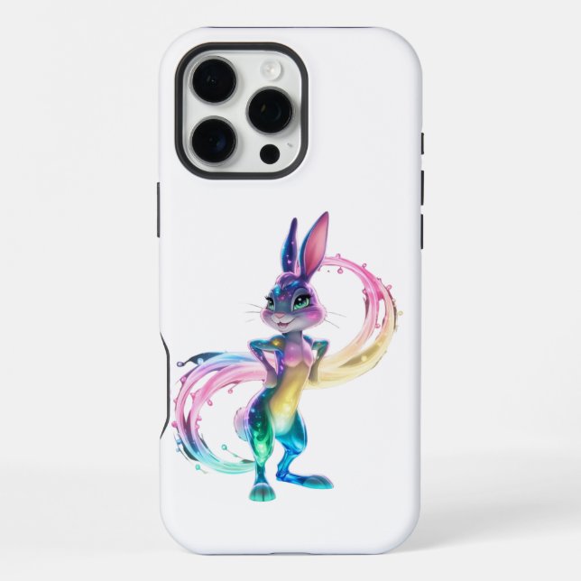 Adorable Rabbit iPhone Case (Back)