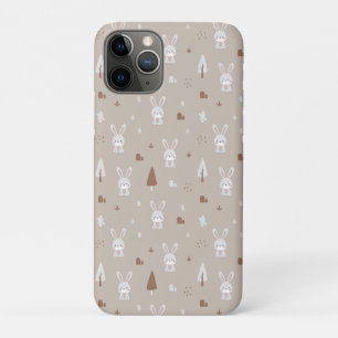 Adorable Rabbit Kids Pattern  iPhone 11 Pro Case