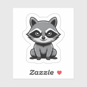 Adorable Racoon with Big Eyes