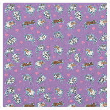 Adorable rat print fabric