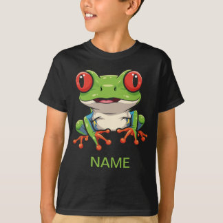 Adorable Red-Eyed Tree Frog Kids' T-Shirt