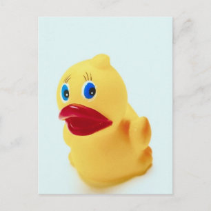 Adorable Rubber Duck Postcard