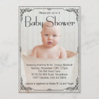 Adorable Rustic Baby Shower