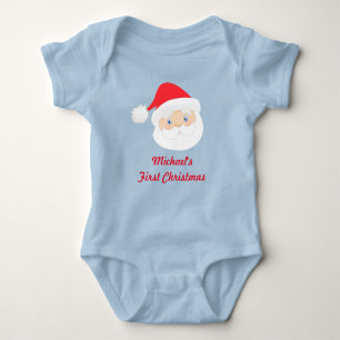 Adorable Santa Baby Bodysuit