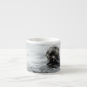 Adorable Sea Otter Espresso Cup