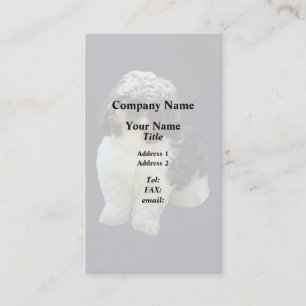 Adorable Shih Tzu Puppy Business Card