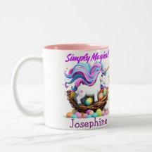 Adorable Simply Magical Unicorn Personalised
