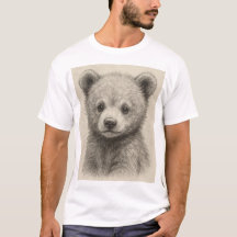 Adorable sketch Bear Cub