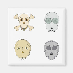 Adorable Skulls Collection Magnet