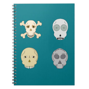 Adorable Skulls Collection Notebook