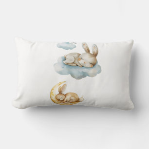Adorable Sleeping Rabbits Cushion – Cute & Cozy Bu