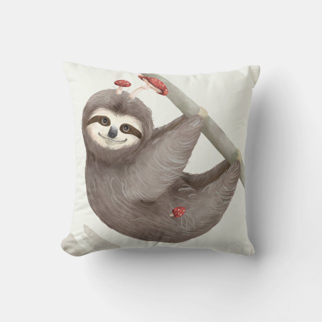 Adorable Sloth Cushion (Front)