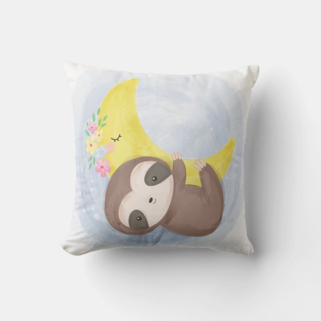 Adorable Sloth Cushion (Front)