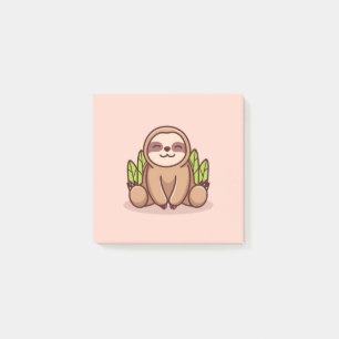 Adorable Sloth Post-it Notes