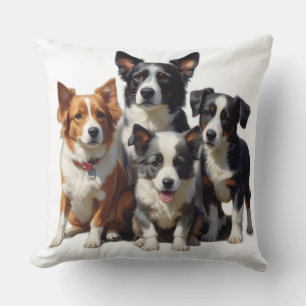 Adorable Small Dogs  Cushion