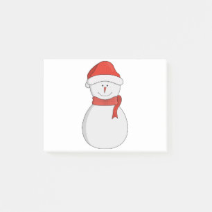 Adorable Snowman Post-it Notes